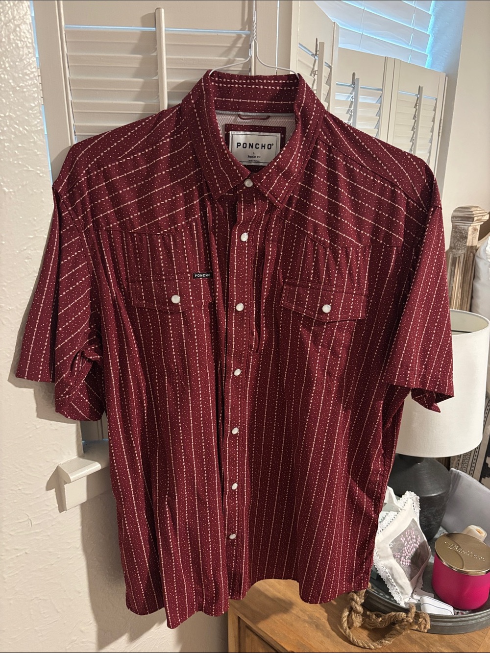 “The Night Game” Poncho Shirt